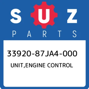 33920-87JA4-000 Suzuki Unit,engine control 3392087JA4000, New Genuine OEM Part - Picture 1 of 1