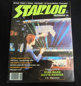 Starlog Magazin - #14 Juni 1978 - Star Wars - Spezialeffekt Cover - Sehr guter Zustand + - Bild 1 von 2