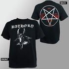Authentic BATHORY Goat Pentagram Logo Official Metal T-Shirt S M L XL NEW
