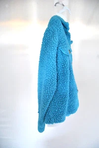 Women's Jacket Aqua In Color Size Large - Picture 1 of 24