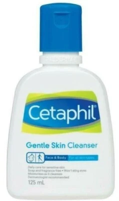 Limpiador de piel suave Cetaphil para todo tipo de piel 125 ml envío gratuito Foto 1 de 4