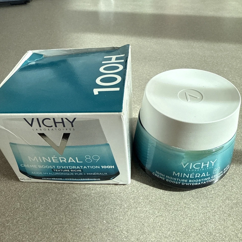 Vichy Mineral 89 72 Hour Moisture Boosting Cream WITHOUT BOX Expires 4-26