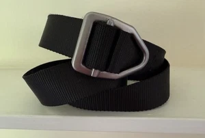 Cinturón Bison Designs Last Chance Heavy Duty NEGRO Gunmetal para hombre talla L Hecho en EE. UU. - Imagen 1 de 5