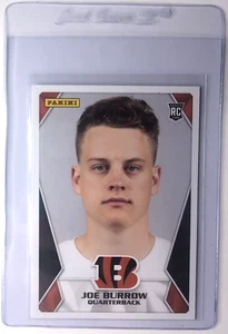 2020 PANINI STICKER & CARD JOE BURROW RC #74, GSC Gem Mint 10, Quick Grade - Picture 1 of 2