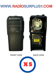 5 x Motorola CP200D Complete Housing Only - Black - PMLN7874A - Picture 1 of 1