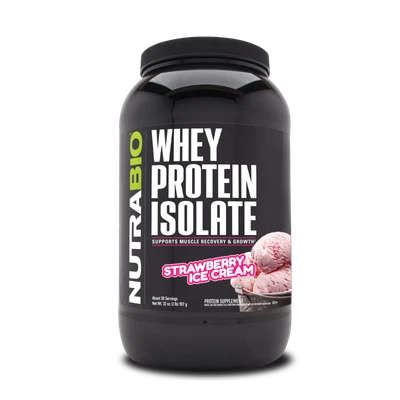 Whey Protein Isolate - Strawberry Ice Cream (30 Servings) - Image 1 of 3