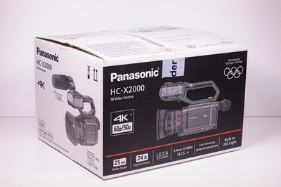 Panasonic  HC-X 2000 E Camcorder, TOP in OVP - Bild 1 von 4