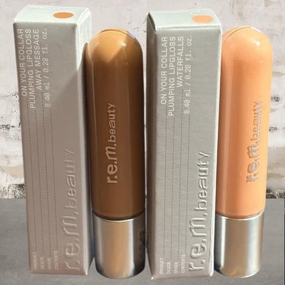 R.E.M. Beauty On Your Collar Plumping Lip Gloss Bundle NEW - Image 1 of 4
