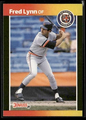 1989 Donruss #563 Fred Lynn - Image 1 of 2