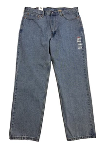 Levi's 550 Relaxed Thigh Tapered Legs Midrise Mens Denim Jeans 38x32 NEW - Picture 1 of 5