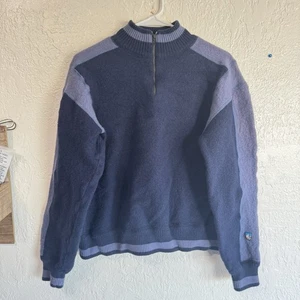 Kuhl Sweatshirt 1/4 Zip Merino Wool Size L - Picture 1 of 4