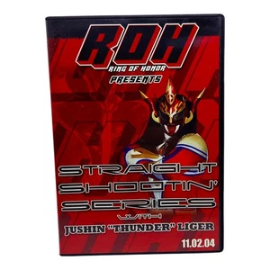 ROH Straight Shootin Serie mit JUSHIN THUNDER LIGER (DVD, 2004) WCW WWE - Bild 1 von 7