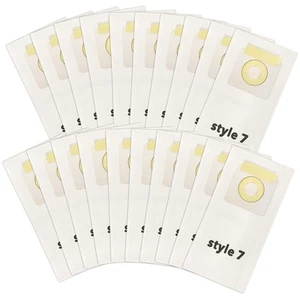 20 Pack Replacement Vacuum Bags Style 7 Paper Bag Fit PowerForce Uprights Vac... - Picture 1 of 7