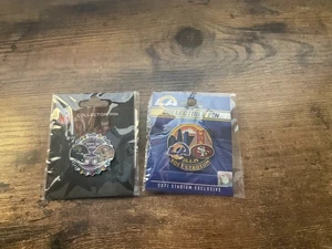 SAN FRANCISCO 49ERS VS RAMS OCT 2nd JAGUARS SEPT 28TH GAMEDAY PIN LOT - Picture 1 of 1