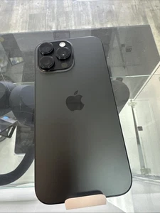 Apple iPhone 16 Pro Max 256GB Unlocked Titanium Black- - Picture 1 of 5