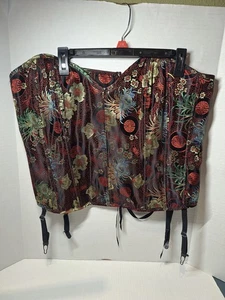 Corsetto Intimate Attitudes, donna taglia 40, tema giapponese, retro in pizzo - Foto 1 di 7