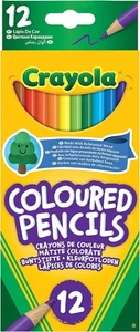 Crayola Colouring Pencils - Assorted Colours (Pack of 12) | A Must-Have for All - Picture 1 of 6