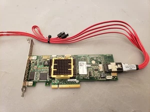 Adaptec Raid Controller Card ASR-5405 256MB PCI-e x8 SAS SATA 3Gb/s w/ Cable - Picture 1 of 3