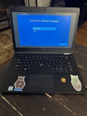 Dell Latitude E7470 Laptop 14-inch, I7-6600U, 512GB SSD, 16GB RAM - Image 1 of 4