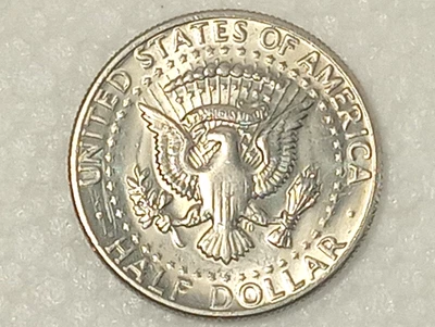 1971-D Kennedy Half Dollar Coin Error DDR DDO Errors. 3 - Image 1 of 4