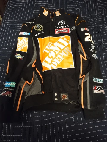 JH DESIGN NASCAR 3XL HOME DEPOT JOEY LOGANO JACKET Cover