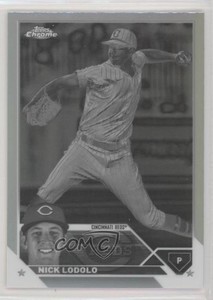 2023 Topps Chrome Negative Refractor Nick Lodolo #154