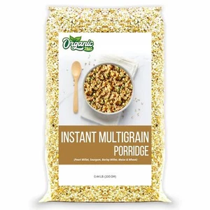 Organic Zing Wholesome and Quick: Instant Multigrain Porridge - 200g. - Picture 1 of 5