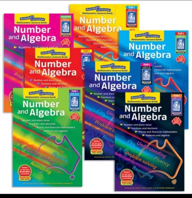 Number & Algebra ~ AUS Curriculum ~ Choose 1 Book Yr 1 - 6 RIC Publications ~ BN - image 1 of 4