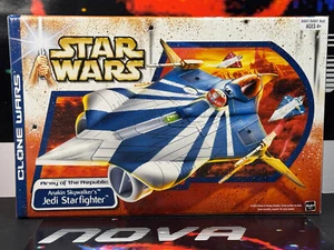 Hasbro 2003 Star Wars The Clone Wars Anakin Skywalker Modified Jedi Starfighter - Picture 1 of 16