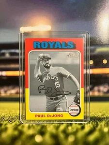 2024 Topps Heritage High Number Paul DeJong #540 Black & White Image Variation - Picture 1 of 3