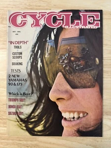 NICE! Vintage October 1970 Cycle Illustrated Motorcycle Magazine - Picture 1 of 11