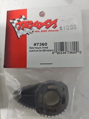 Montaje de motor de aluminio con aletas Traxxas 7360 1/16 E-Revo Slash Summit (para cepillo... Foto 1 de 2