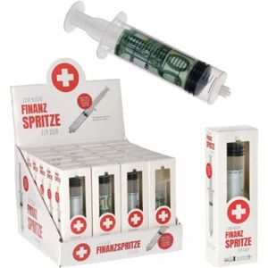 Verpackung für Geldgeschenk Finanzspritze Geschenk Medizin Pflege Geld verpacken - Bild 1 von 1