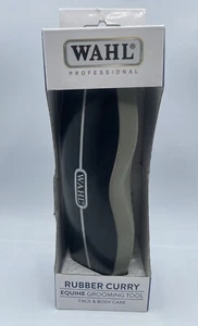 Wahl Professional Animal Equine Grooming Rubber Curry Horse Brush, Black - Picture 1 of 6