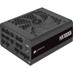 CORSAIR Power Supply PSU - 1000 Watt HX1000i 80 PLUS Platinum Fully Modular 