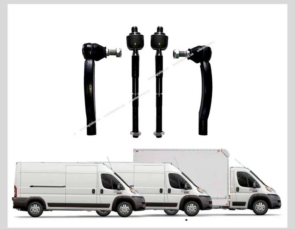 Tie Road End Kit Inner &Outer For Ram ProMaster 1500,2500,3500  2014-2023 - Image 1 of 1