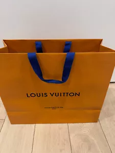 Louis Vuitton Authentic Large Shopping Gift Luxury Bag 15.5" x 13.5" x 6" - Picture 1 of 2