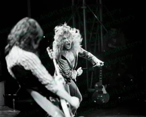 Jimmy Page Robert Plant Led Zeppelin Nassau Coliseum 1975 Photo Print Poster - Picture 1 of 1