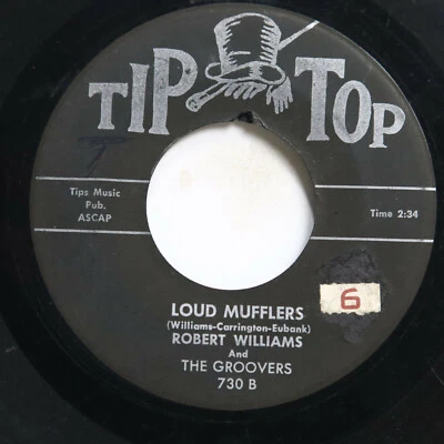 ROBERT WILLIAMS & THE GROOVERS - LOUD MUFFLERS / CRANBERRY BLUES -ROCKABILLY 45  - Image 1 of 2