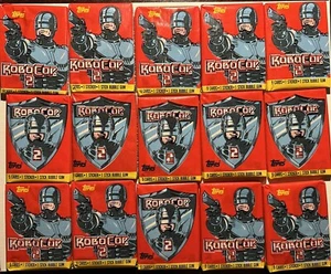 Robocop 2 Trading Cards (Topps, 1990) 1 Wax Pack Robo Cop - Picture 1 of 2