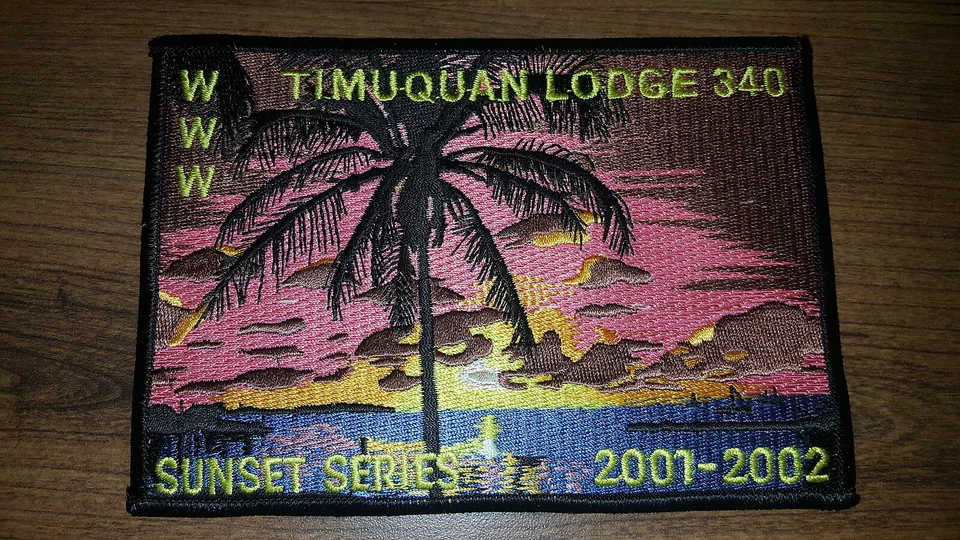 OA, Tumuquan (340) 2001-2002 Sunset Series Jacket Patch (eJ2002-3), Merged 2016 - Image 1 of 1