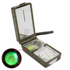 10 in 1 Professional Outdoor Hiking Camping Survival Military Army LED Compass