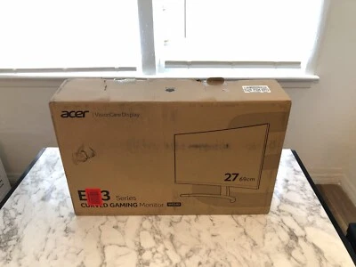 Acer ED273U Abmiipx 27" WQHD VA LCD Curved Monitor - Black - Image 1 of 4