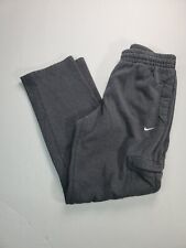 Nike Cargo Sweatpants Size Small Mens Gray Drawstring Athletic Training
