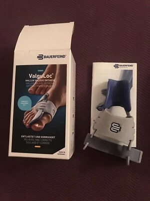 Bauerfeind ValguLoc Hallux Valgus Orthese Right Bunion Splint Size 1 Right - Image 1 of 3