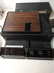 Vintage GAF Model 2680 2*2 Slide Projector 464-6-01 - with 100 slide tray,remote - Picture 1 of 13