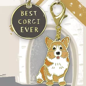Corgi Charm Set for pet owner and Corgi. Enamel. For Dog Lovers. - Picture 1 of 1