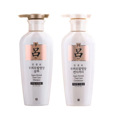Ryo Total 抗衰老/超级活肤洗发水/护发素 适用于油性头发 400ml — 第 1/3 张图片