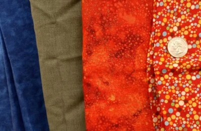 Abstract Blenders Tonal Cotton Fabric Lot Approx 4 Yards - Image 1 of 4