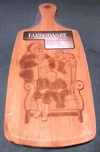 RARE - FARBERWARE PROFESSIONAL BAMBOO PADDLE CUTTING BOARD 2014 8"X19" (5141821) - Picture 1 of 4